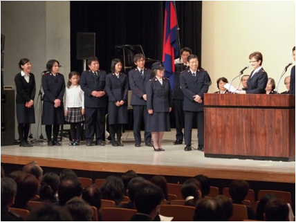 最高指導者リンダ・ボンド大将来日